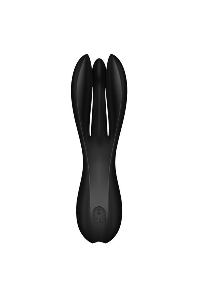 Stimolatore vaginale Threesome 2 nero