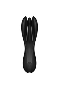 Stimolatore vaginale Threesome 2 nero