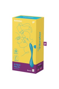 Vibratore punto G con app Flex 5 azzurro