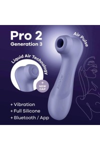 Succhia clitoride con app Pro 2 Generation 3 viola