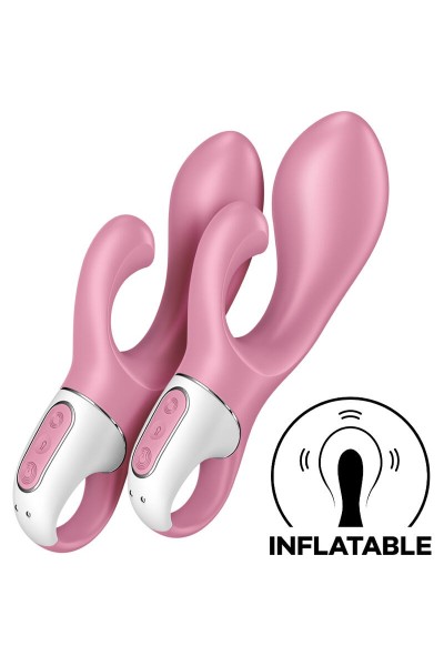 Vibratore rabbit gonfiabile Air Pump Bunny 2 rosa