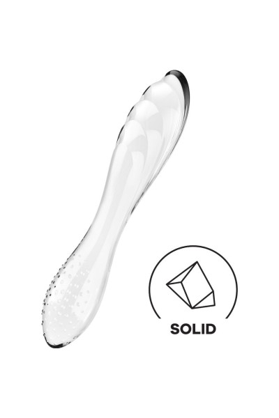 Dildo in vetro Dazzling Crystal 1 trasparente