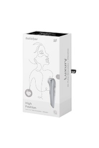 SATISFYER HIGH FASHION LUXURY ESTIMULACION ONDAS Y VIBRACION