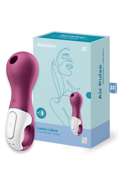 SATISFYER LUCKY LIBRA SUCCIONADOR Y VIBRADOR