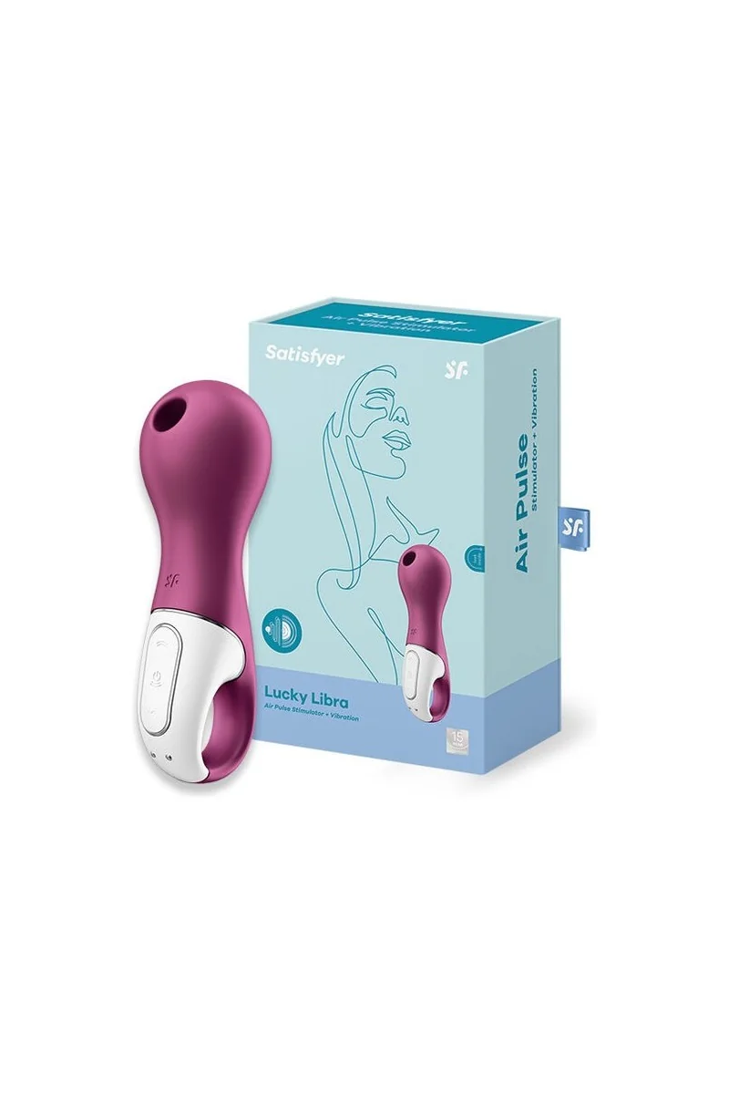 SATISFYER LUCKY LIBRA SUCCIONADOR Y VIBRADOR