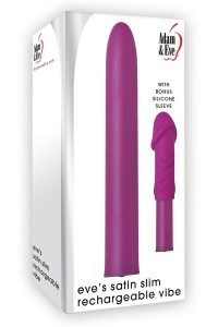 Vibratore con guaina realistica Eve's Satin Slim