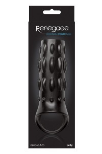 Guaina fallica Renegade Jelly nera