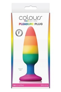 Plug anale Colours Pride Edition medio