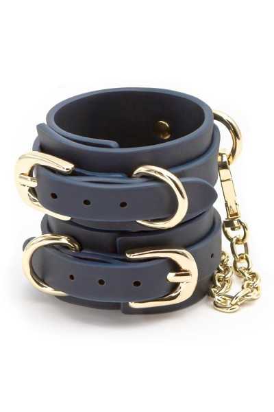 Manette blu Bondage Couture