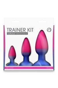 Set 3 plug anali Colours Trainer Kit multicolore