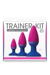 Set 3 plug anali Colours Trainer Kit multicolore