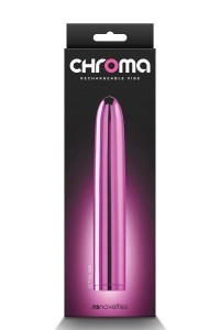 Vibratore classico Chroma 17 cm rosa