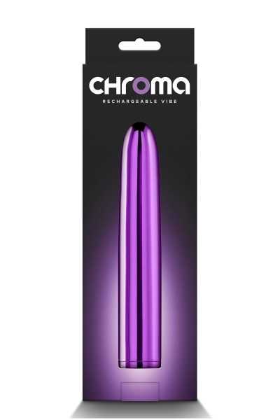 Vibratore classico Chroma 17 cm viola