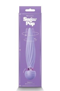 Vibratore rotante Sugar Pop Twist viola