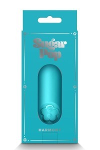 Mini vibratore Sugar Pop Harmony azzurro