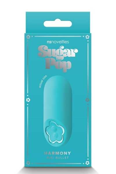 Mini vibratore Sugar Pop Harmony azzurro