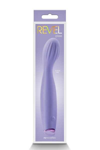 Vibratore punto G Revel Pixie viola