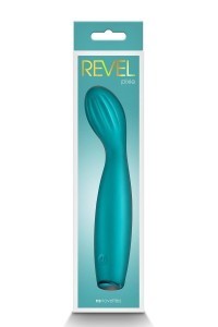 Vibratore punto G Revel Pixie azzurro