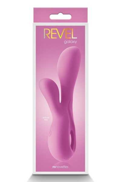 Vibratore rabbit Revel Galaxy rosa