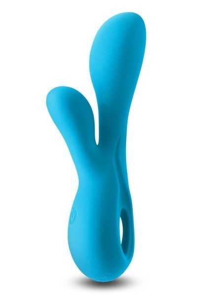 Vibratore rabbit Revel Galaxy blu