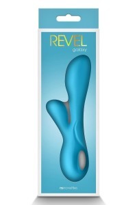 Vibratore rabbit Revel Galaxy blu