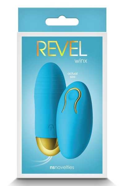 Bullet vibrante telecomandato Revel Winx blu