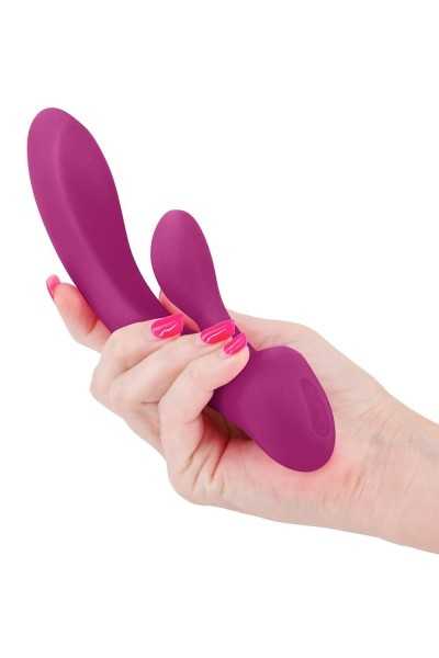 Vibratore rabbit Obsession Bonnie rosa scuro