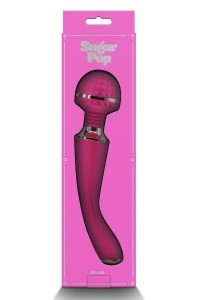 Stimolatore wand Sugar Pop Bliss rosa