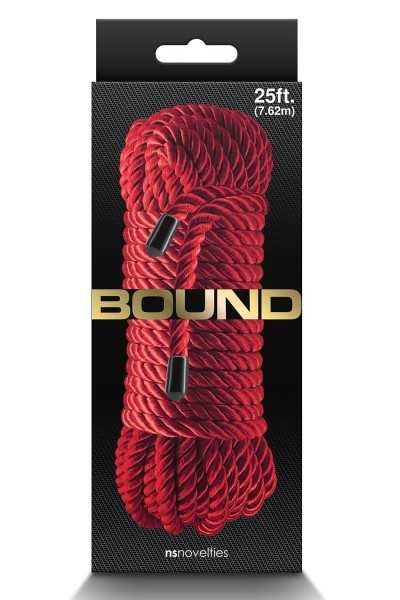 Corda bondage rossa Bound 7,6 mt