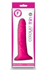 Dildo realistico Thin 15,8 cm rosa