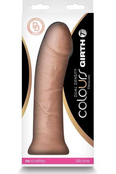 Dildo realistico Colours Dual Density 20,9 cm natural