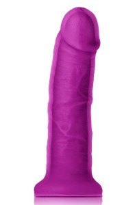 Dildo realistico Dual Density 20,9 cm viola