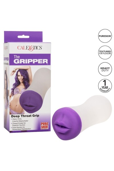 CALEX DEEP THROAT GRIP MASTURBADOR BOCA