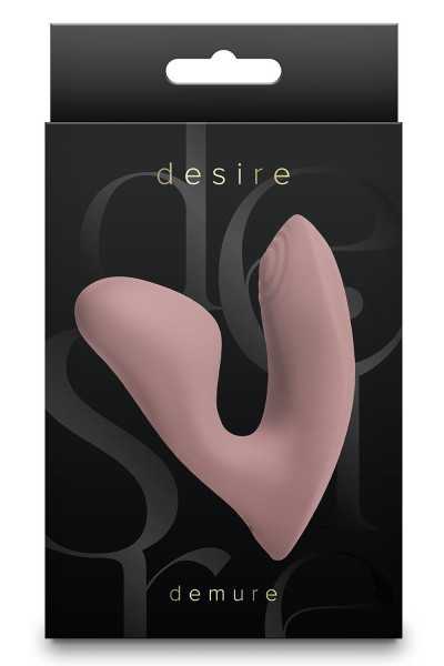 Stimolatore indossabile Desire Demure rosa scuro