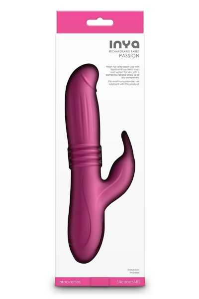 Vibratore rabbit Inya Passion rosa