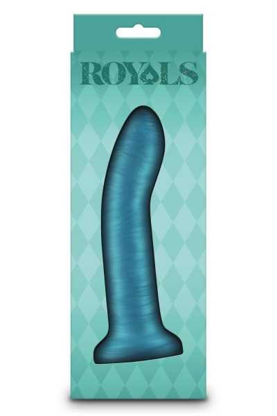 Dildo Royal Charlie verde acqua 17 cm