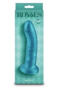 Dildo Royal Charlie verde acqua 17 cm