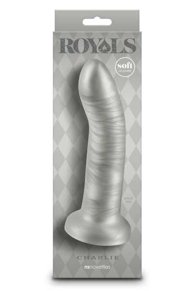 Dildo Royal Charlie 19,4 cm grigio