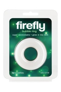 Anello fallico Firefly bianco grande