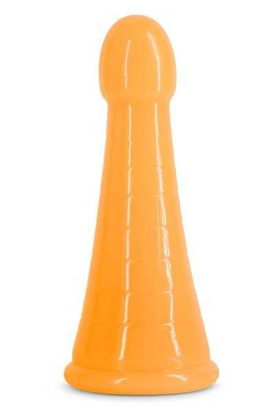 Dildo fosforescente Firefly Phoenix arancio