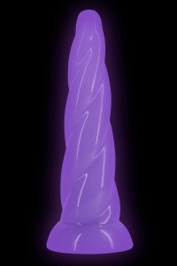 Dildo fosforescente Firefly Siren viola