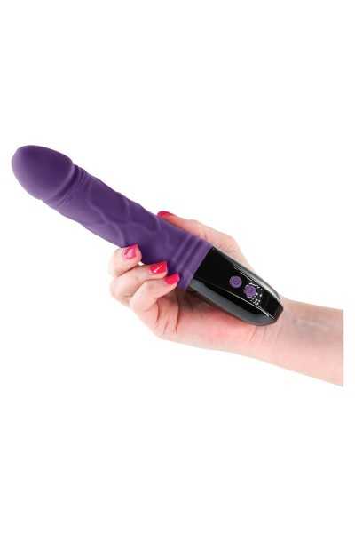 Vibratore realistico viola Inya Electra 22,9 cm