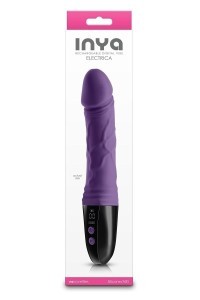 Vibratore realistico viola Inya Electra 22,9 cm