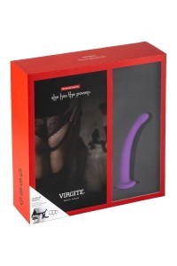 Imbracatura con dildo taglia S viola