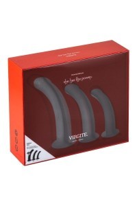 Set 3 dildo varie misure nero