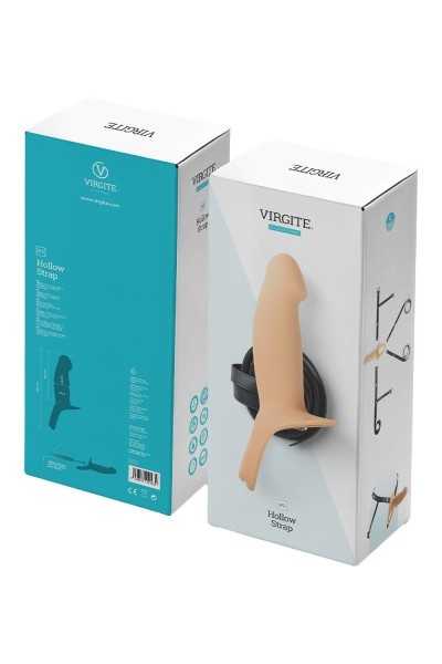 Imbracatura con dildo cavo H2 taglia L