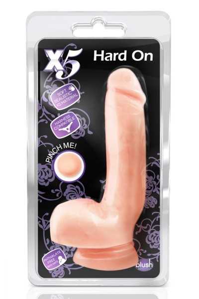 Dildo realistico X5 Hard On 17 cm natural