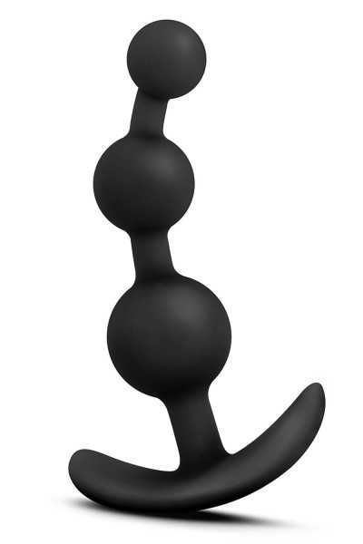 Dildo anale a palline Luxe Beme 3 nero