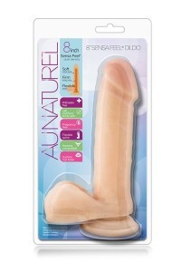 Dildo realistico Sensafee 20,3 cm natural