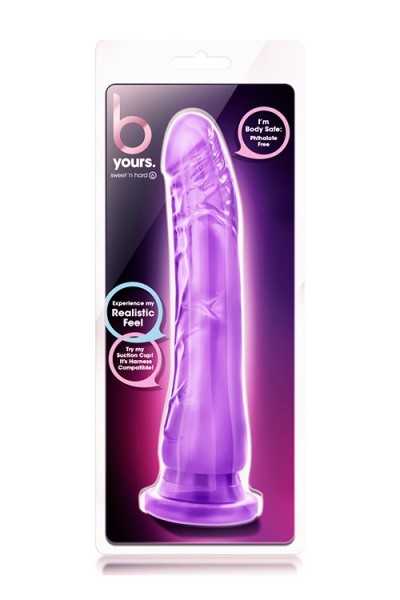 Dildo B Yours Sweet n Hard 21,5 cm viola